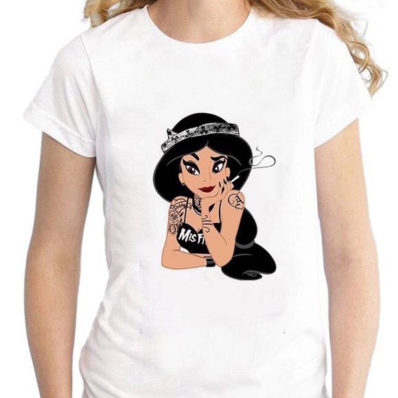 Princess Jasmine 🌺T-Shirt! 👑☠️🌸 - Picture 7 of 7